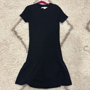 Cotton knit Susana Monaco black dress -small